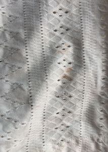 Chic Cropped Eyelet Top