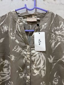 Utsa By Westside Grey Short Kurti