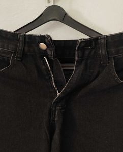 Stylish Dark Wash Flared Jeans