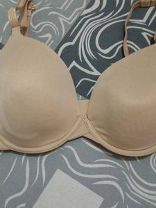 Comfortable Everyday Beige Bra