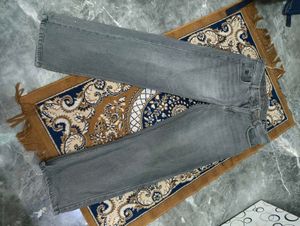 Grey Denim Jeans