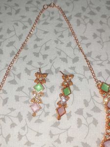 Elegant Necklace and Earring Set