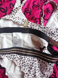 H&amp;M Animal Print Bikini Set