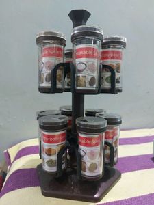 Spice Set Or Masala Set Rotating.