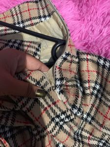 Plaid Mini Skirt