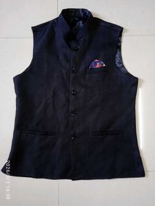 Brand New Men's Black Nehru Jacket