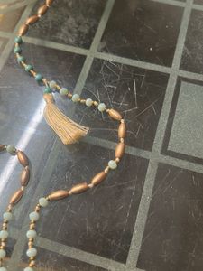 Boho Dreamcatcher Necklace with Om Charm