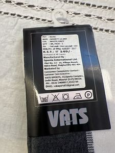 VATS White Sports Socks