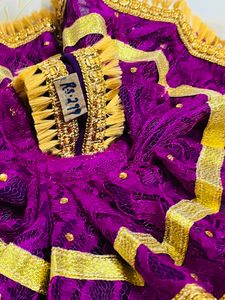 Laddu Gopal Net Fancy Dress Size 3,4,5,6,7