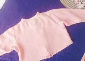 Cute Pink Baby Cardigan