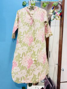 Women's Floral Print Kurta