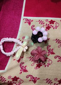 Cute Hair Clips & Scrunchie Set