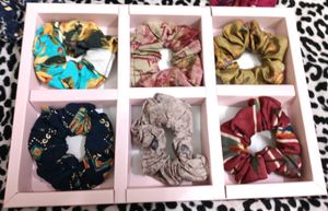 Colorful Scrunchie Collection ✨ (Pack Of 12)