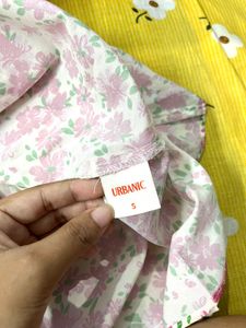 Floral Puff Sleeve Mini Dress