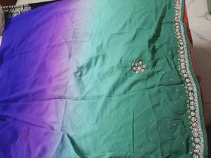 Stunning Ombre Saree with Blouse