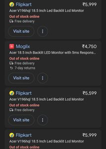 ♥️ DISCOUNT OFFER Acer Display Monitor (PC)