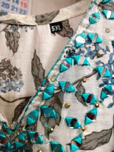 Elegant Printed Kurta and pants.