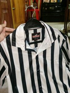 Men's Striped Casual Shirt
