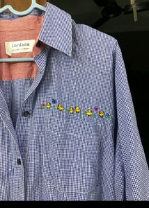Imported Checkered Shirt for women (bust-36/38) le