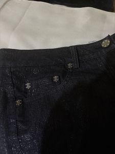 ⚔️Retro knee-length denim🪙