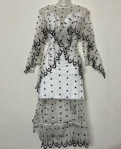 Pintresty designer Elegant Polka Dot Ethnic Gown