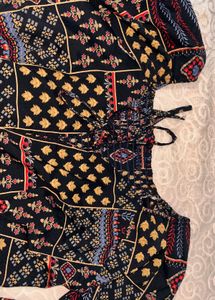 Boho Patchwork Kurta Set