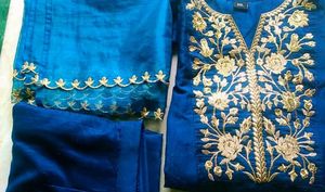 SKYLEE'S ROYAL BLUE KURTA SET