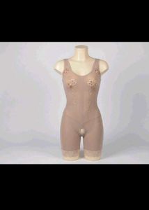 SHEER BODYSHAPER W FLORAL EMBROIDERY