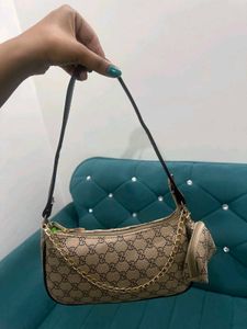 Gucci inspired Chic Monogram Shoulder Bag