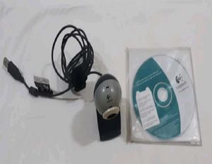 Vintage Logitech Webcam with CD