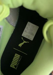 Puma Lime Green Basketball Shoes