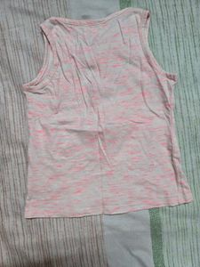 Girls' Embellished Sleeveless Tank Top