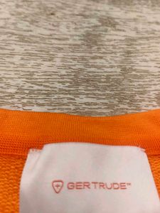 Orange Pullover