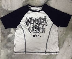 Graphic Print Raglan T-Shirt NYC 24