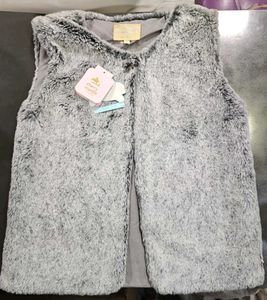 Cherry Crumble Girls Grey Insulator Tailored Jacke
