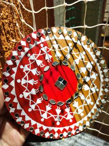 Warli Painted Plate
