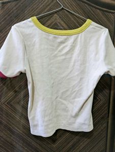 Cute Cloud Print T-Shirt
