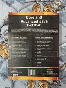 core and advanced java - black book