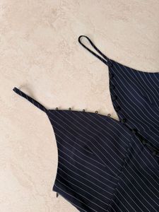 Lace Trimed Slip Dress