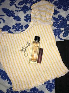 Striped Smocked Top
