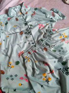 Cute Floral Pajama Set