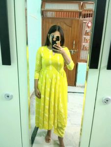Vibrant Yellow Kurta