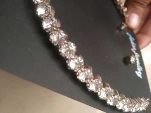 Silver Plated necklace Set.....