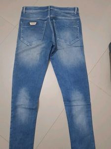 Men's Blue Wash Jeans