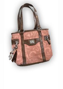 vintage Textured Tote Bag