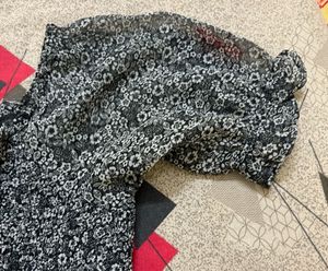 Floral Print Smocked Dress