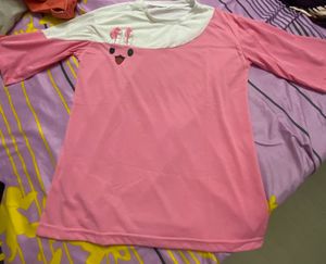 Cute Bunny Pink oversized t shirt