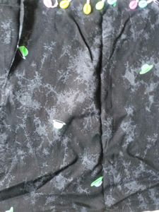 Stylish Black Printed Kurta