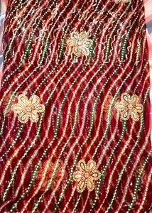 Sandhana Design Saare With Sequins Work❤