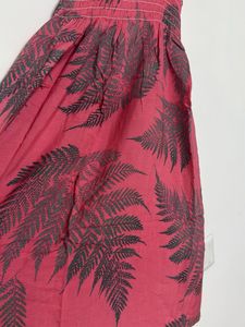 Pink Fern Print Sundress